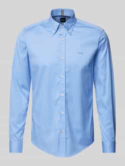 Boss Regular fit zakelijk overhemd met labelstitching model 'Roan'
