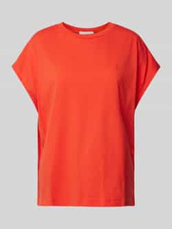 ARMEDANGELS T-shirt met geribde ronde hals model 'INAARA'
