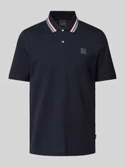 Bugatti Regular fit poloshirt met labelbadge