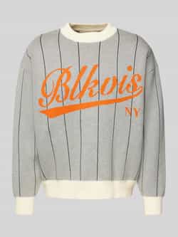 BLKVIS Gebreide pullover met ribboorden