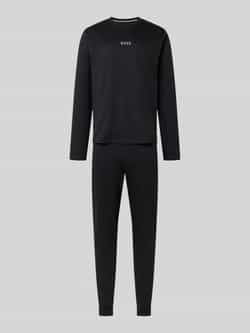 Boss Regular fit pyjama van puur katoen model 'XMAS LONG SET'