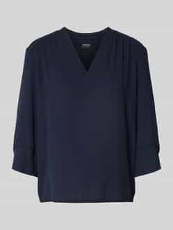 Marc Cain Blouseshirt met V-hals en 3 4-mouwen