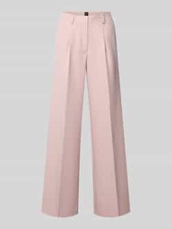 Boss Orange Wijde broek met riemlussen model 'TIWI2'