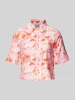 JAKE*S STUDIO WOMAN Korte blouse met all-over motief