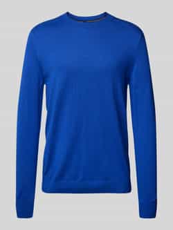 JOOP! Collection Gebreide pullover met ronde hals model 'Sergor'