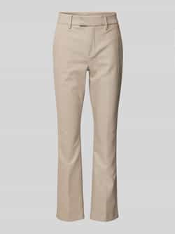 MOS MOSH Slim fit stoffen broek met steekzakken model 'ELLEN NIGHT'