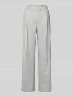 Someday. Stoffen broek met bandplooien model 'Catsby'