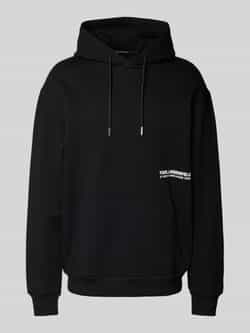 Karl Lagerfeld Oversized hoodie met labelprint