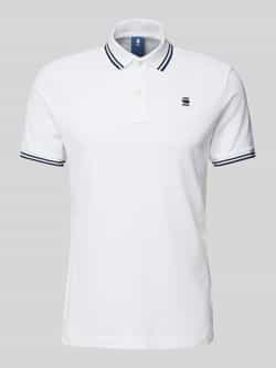 G-Star Raw Poloshirt met labelstitching