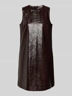 Stefanel Mini-jurk in leerlook