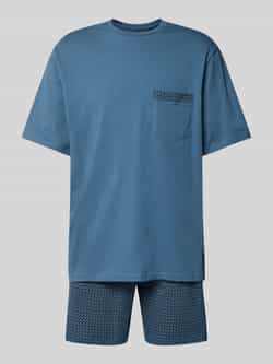 Schiesser Pyjama met borstzak