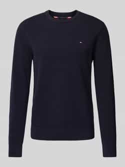 Tommy Hilfiger Gebreide pullover met ronde hals