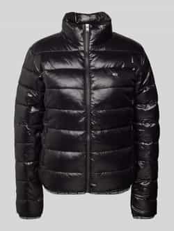 TOMMY JEANS Gewatteerde jas TJW ESSENTIAL TAPE JACKET EXT in glanzende uitstraling met vulling