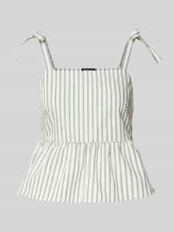 Pieces Regular fit top met bandjes van puur katoen model 'TAELYN'