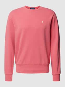 Polo Ralph Lauren Sweatshirt in effen design met labelstitching