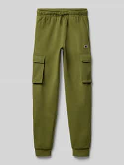 Champion Regular fit sweatpants met logostitching