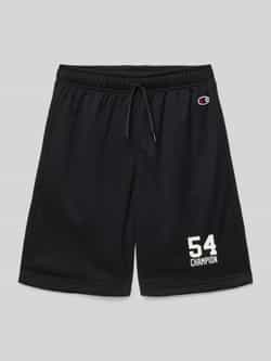 Champion Regular fit sweatshorts met labelprint