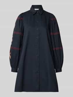 Jake*s Casual Overhemdjurk met knoopsluiting