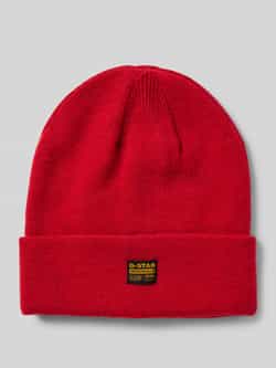 G-Star Raw Beanie met labelpatch model 'Effo'