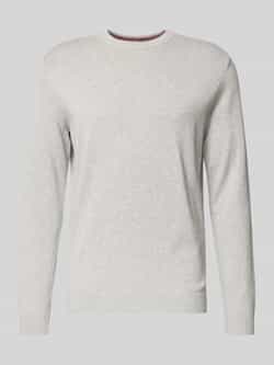 Tom Tailor Regular fit gebreide pullover van zuiver katoen
