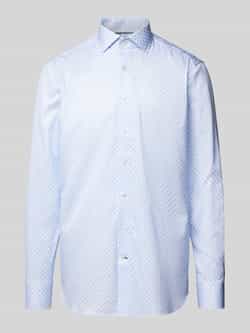 OLYMP SIGNATURE SLIM FIT Regular fit zakelijk overhemd met kentkraag model 'Savio'