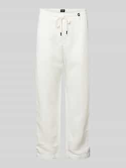 Strellson Regular fit chino met elastische band model 'Saturn'