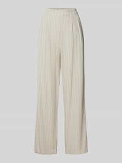 Jake*s Casual Flared stoffen broek met elastische band