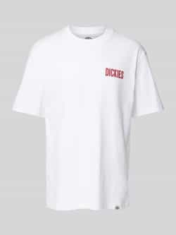 Dickies T-shirt met labelprint model 'SLACKS RALLY'