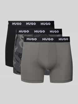 HUGO Boxershort van katoenmix in set van 3