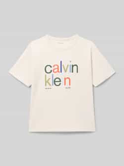 Calvin Klein Jeans T-shirt met labelprint