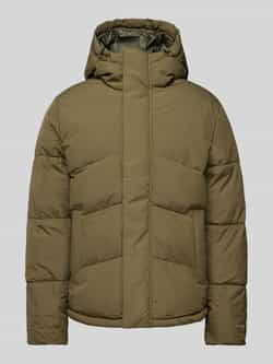 Jack & jones Gewatteerd jack met opstaande kraag model 'WORLD'