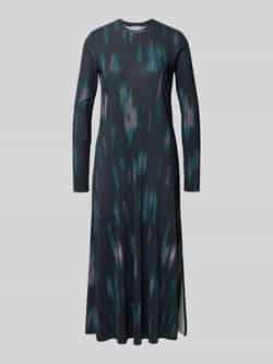 Jake*s Casual Midi-jurk met plissévouwen