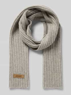 Joop! Sjaal met labelpatch