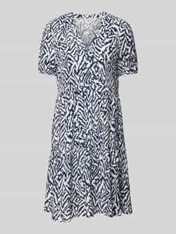 Only Knielange jurk met all-over print model 'NOVA LIFE'