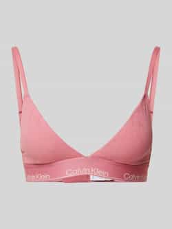 Calvin Klein Triangel-bh LIGHTLY LINED TRIANGLE met logo-onderbusteband