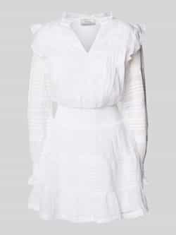 NEO NOIR Dames Jurken Aran S Voile Dress Gebroken Wit