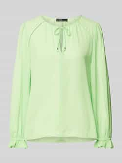 Marc Cain Lichte blouse met pofmouw Green Dames