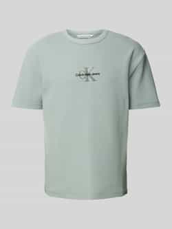 Calvin Klein Jeans Heren Herfst Winter Katoen T-Shirt Polo Green Heren