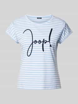 Joop! T-shirt met labelstitching model 'Teri'
