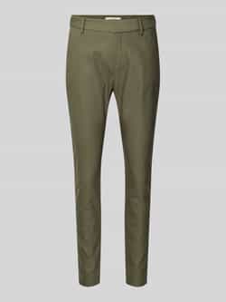 MOS MOSH Stoffen broek met achterzakken model 'Abbey'