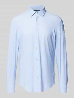 Jake*s Slim fit zakelijk overhemd met kentkraag