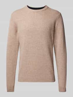 Casual friday Gebreide pullover met structuurmotief model 'Karl'