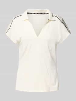 LIU JO SPORT Regular fit poloshirt met labelopschrift
