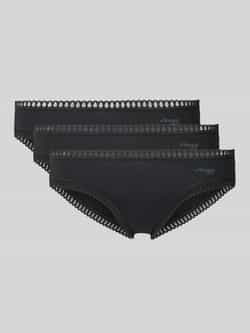 Sloggi Slip met gehaakt kant model 'GO Crush' in een set van 3 stuks