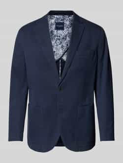 Christian Berg Men Regular fit 2-knoops colbert met steekzakken