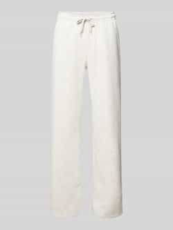 Gina Tricot Straight fit sweatpants met tunnelkoord