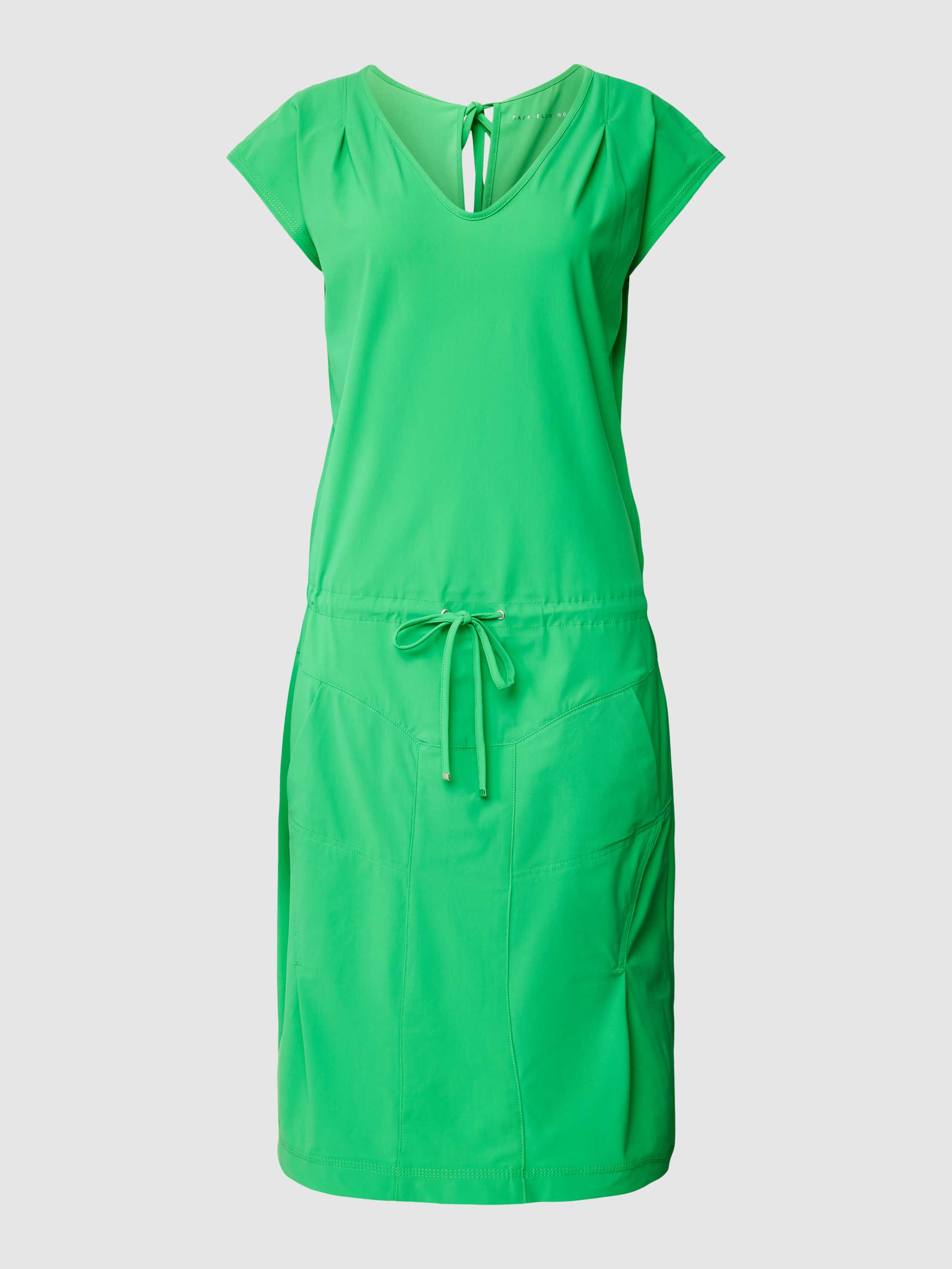 RAFFAELLO ROSSI Knielange jurk met tunnelkoord model 'GIRA'