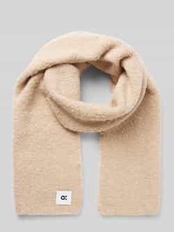 Opus Sjaal met wol en labelpatch model 'Apedita'