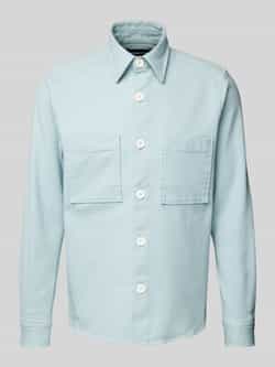 Strellson Regular fit overhemdjack van wolmix model 'Nolan'