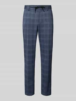 S.Oliver BLACK LABEL Regular fit pantalon met riemlussen